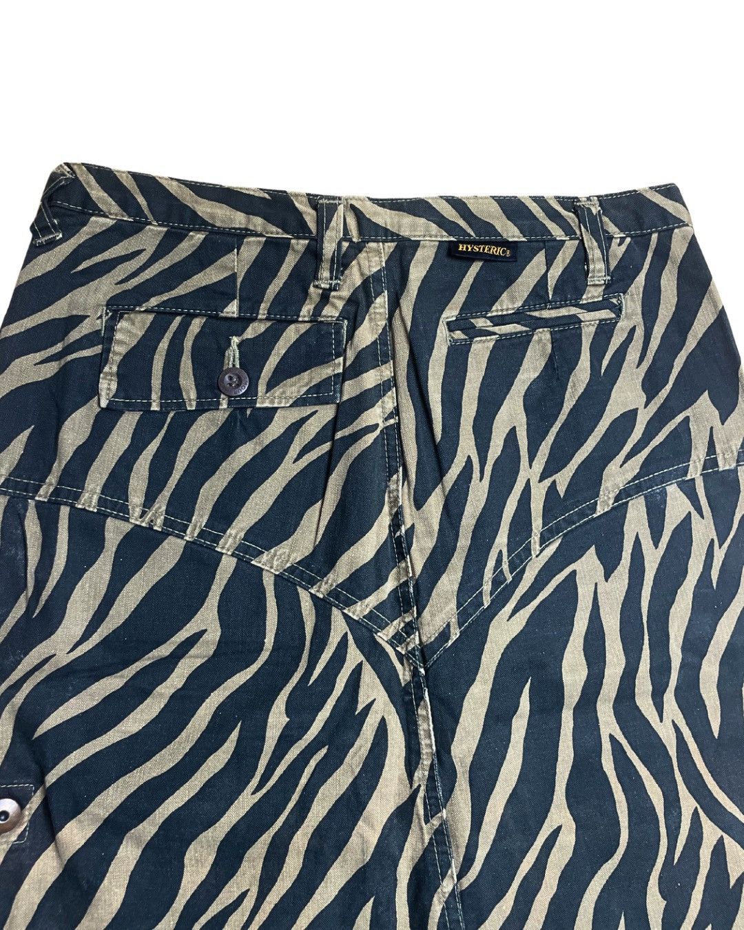 Hysteric Glamour Hysteric Glamour Zebra Pattern Utility Midi Skirt Size 27" / US 4 / IT 40 - 10 Thumbnail