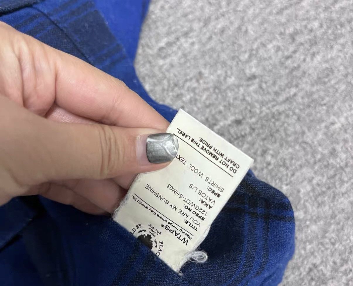 Wtaps WTAPS Plaid Flannel Shirt J16 Size US L / EU 52-54 / 3 - 3 Thumbnail