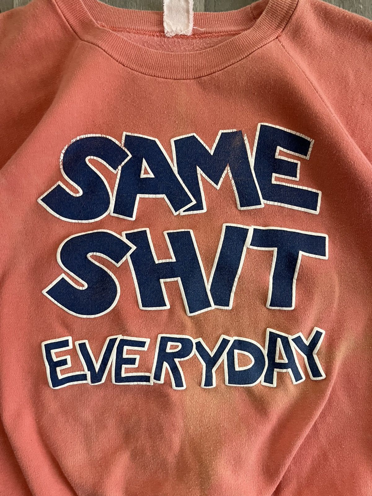 Other 80s “Same Shit Everyday” Cutoff Crewneck Size US S / EU 44-46 / 1 - 4 Thumbnail