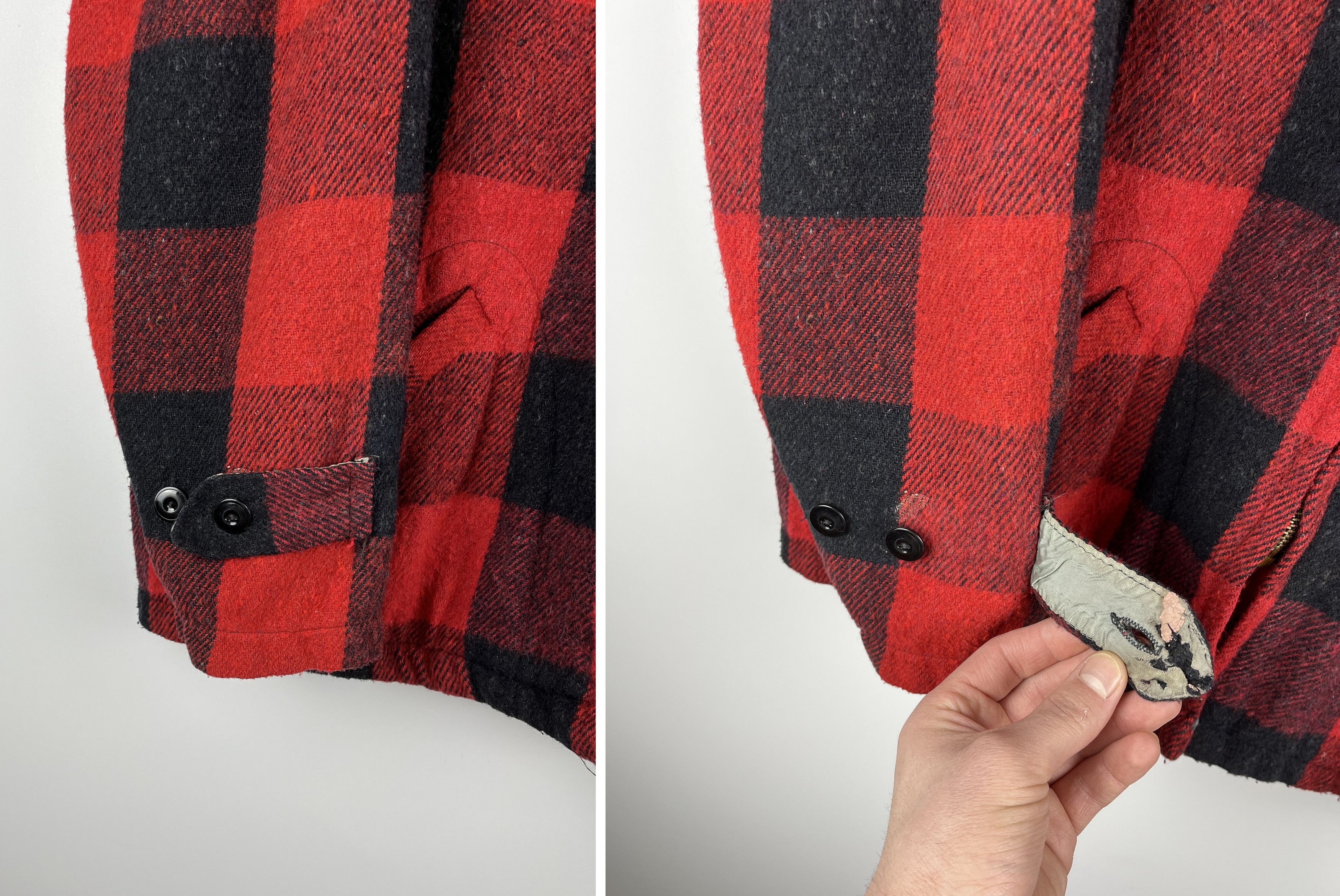 Lumberjack 70's Kings Road Full Cut Vintage Lumberjack Jacket Zip Talon Size US XL / EU 56 / 4 - 8 Thumbnail
