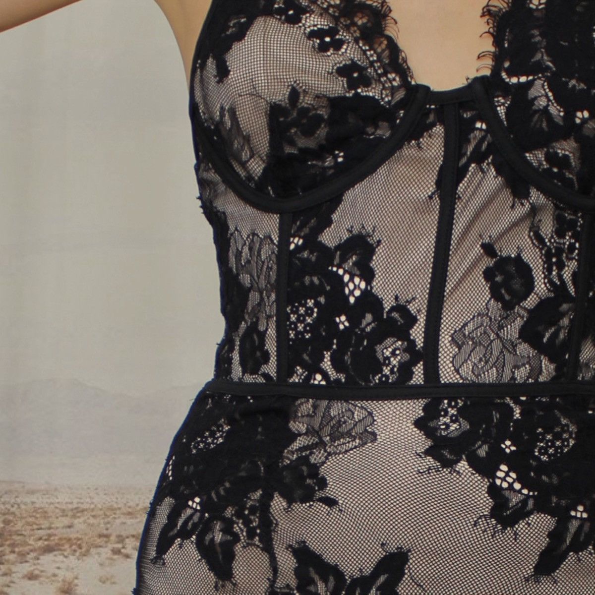 Other 🌹BLACK LACE DRESS🌹 Size M / US 6-8 / IT 42-44 - 4 Thumbnail