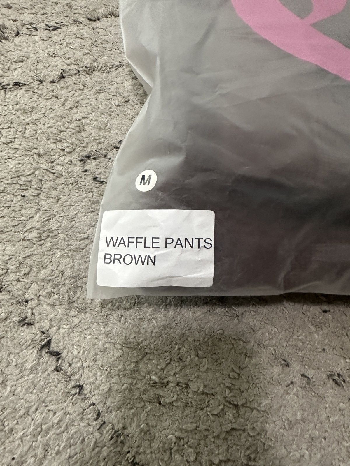 Other Brown Pleated Waffle Knit Lounge Pants Size US 32 / EU 48 - 4 Thumbnail