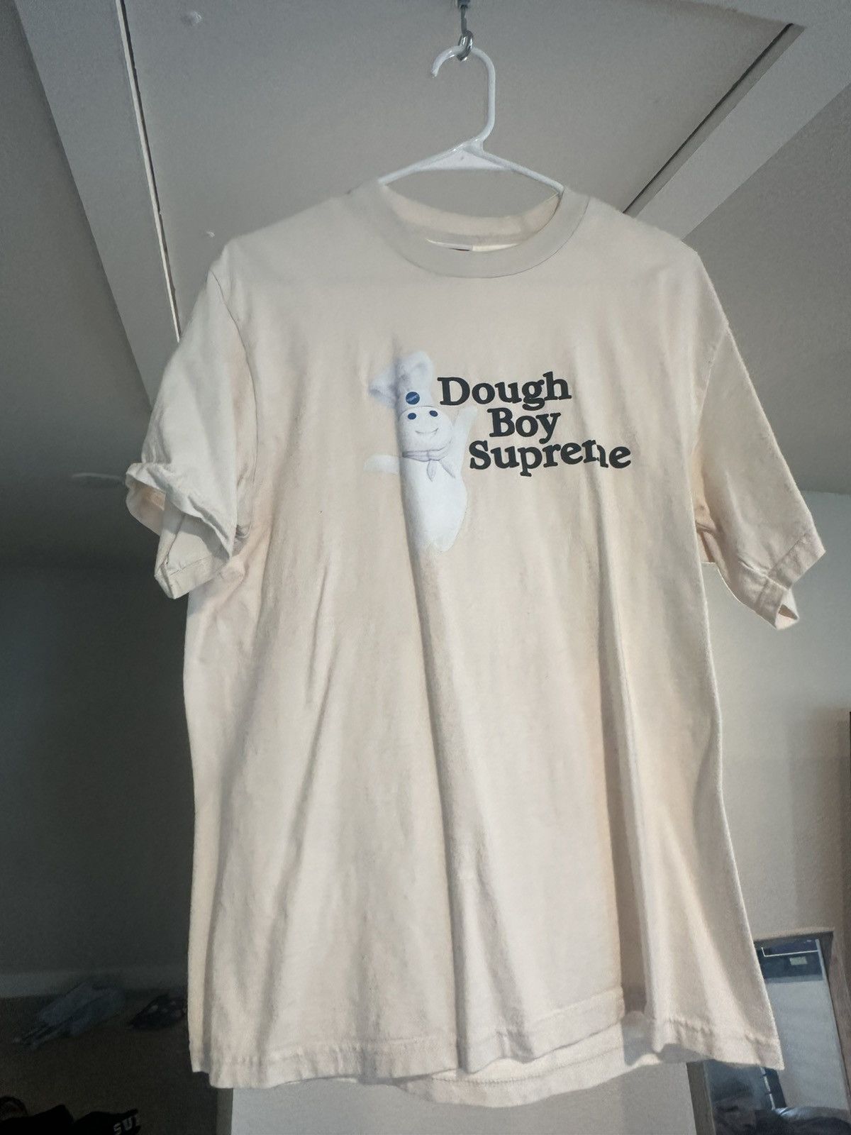 Supreme Dough Boy Supreme T-Shirt Navy | Grailed