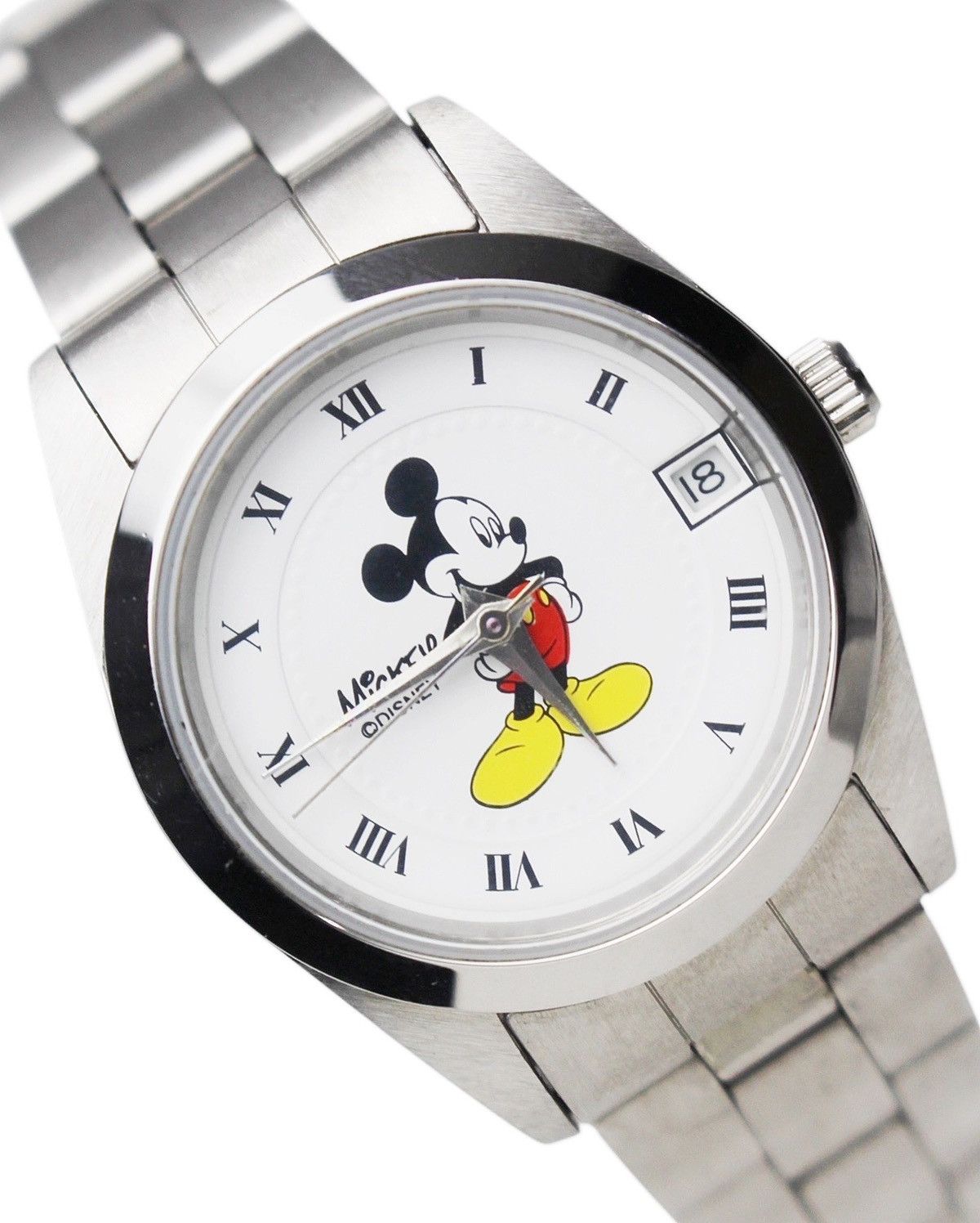 Japanese Brand × Mickey Mouse 1990S MICKEY UNLIMITED AUTOMATIC WATCH OPEN CASEBACK Size ONE SIZE - 1 Thumbnail