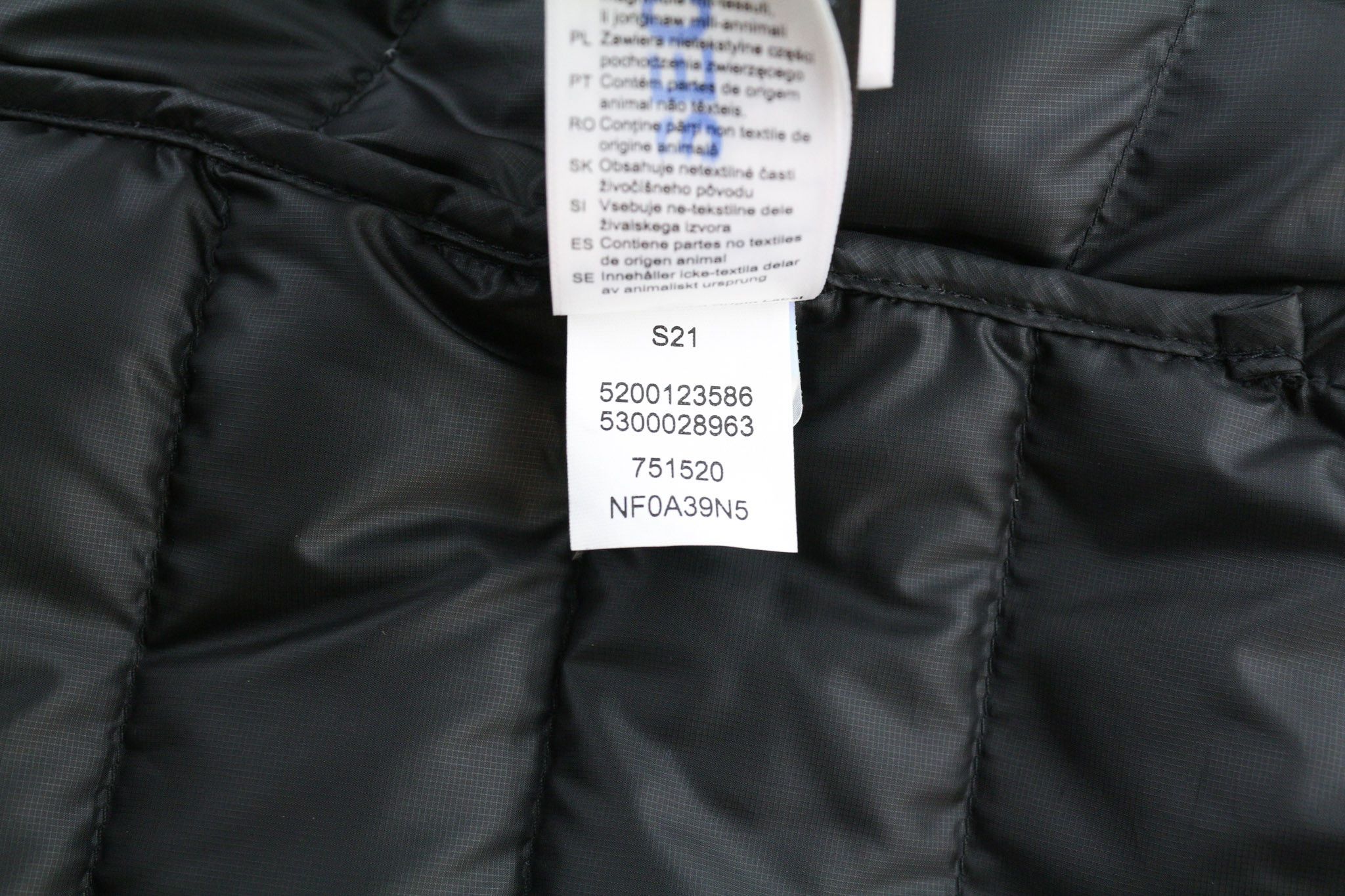 The North Face TREVAIL S 800 Down Black High Neck Lined Jacket 79769 Size US S / EU 44-46 / 1 - 11 Thumbnail