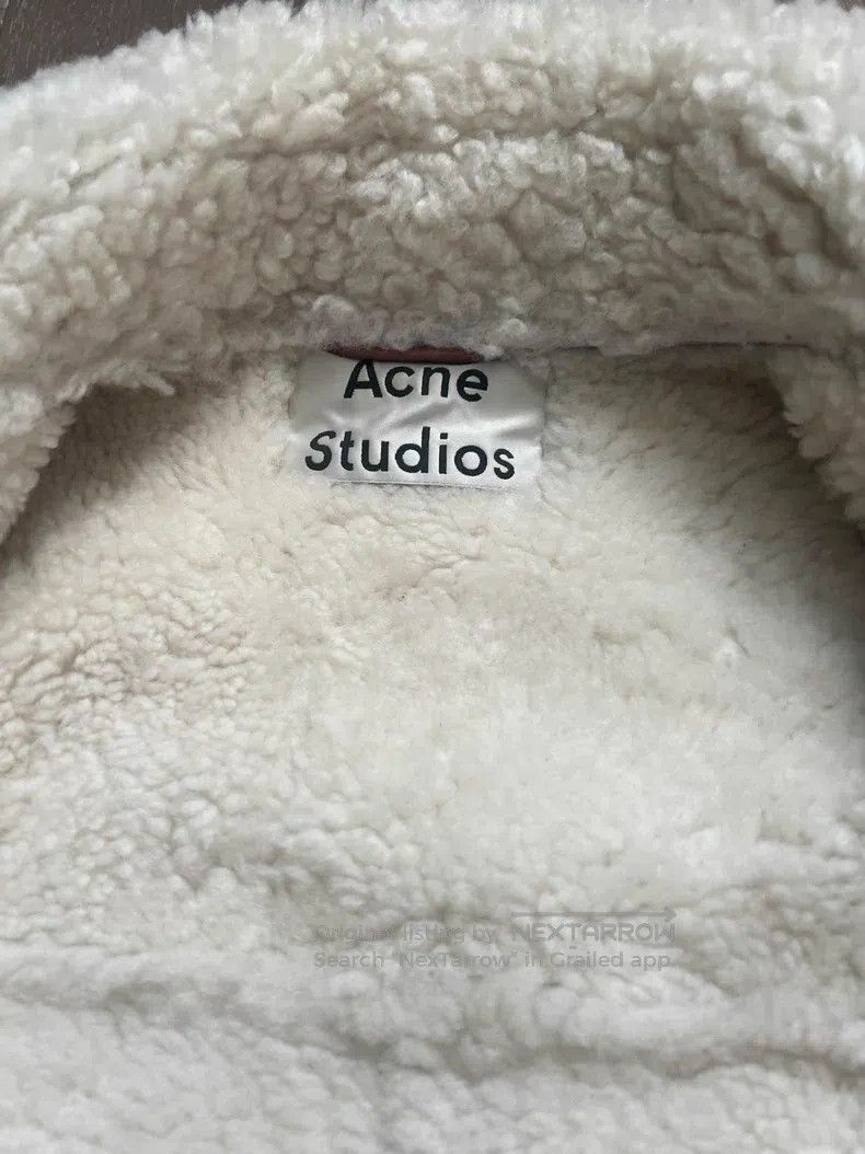 Acne Studios Acne Studios Brown Fur and Leather Combination Size 4XL / US 24-26 - 6 Thumbnail