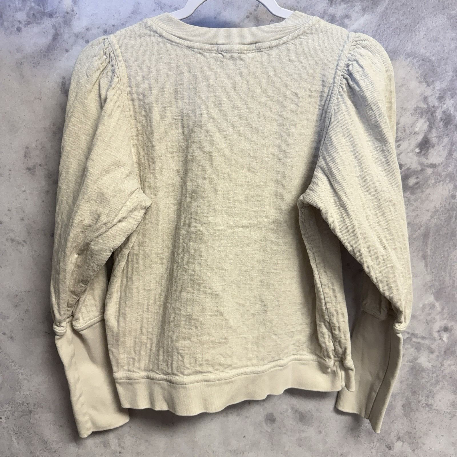Apiece Apart Apiece Apart Sweatshirt Women’s Size Small Off White Color P Size S / US 4 / IT 40 - 2 Thumbnail
