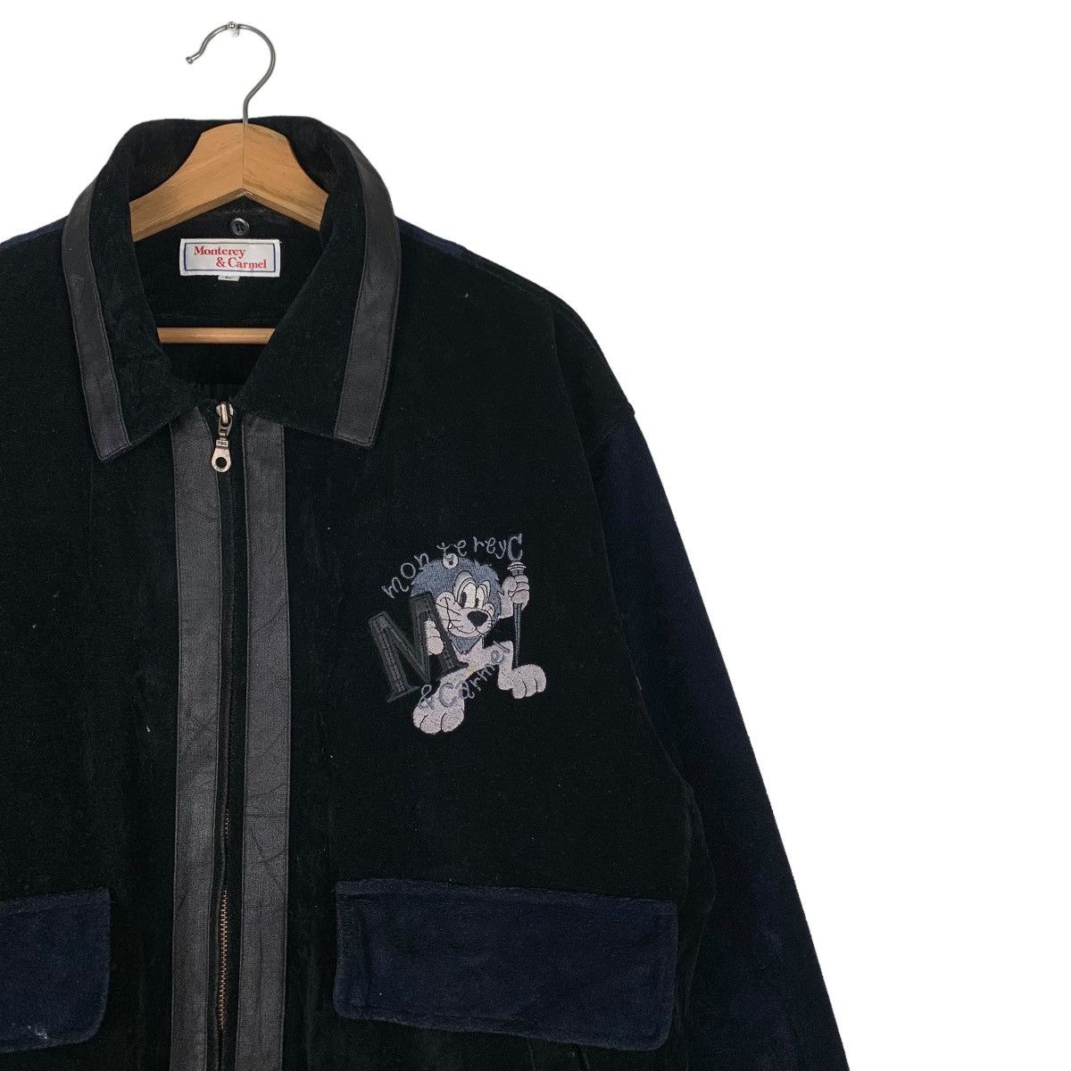 Japanese Brand MONTEREY & CARMEL Domenica Big Logo Cartoon Jacket #0918-C41 Size US L / EU 52-54 / 3 - 5 Thumbnail