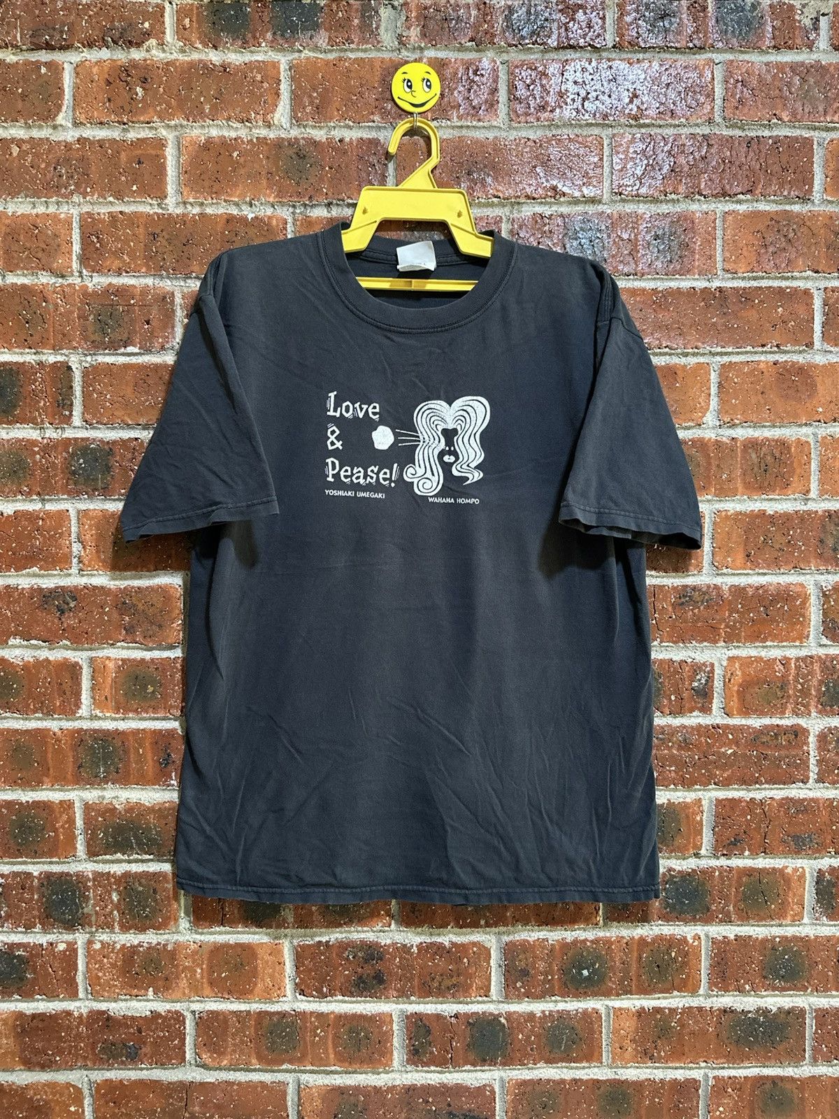 Japanese Brand × Vintage Vintage Love & Please Yoshiaki Umegaki Sun Faded Tee Size US L / EU 52-54 / 3 - 1 Thumbnail