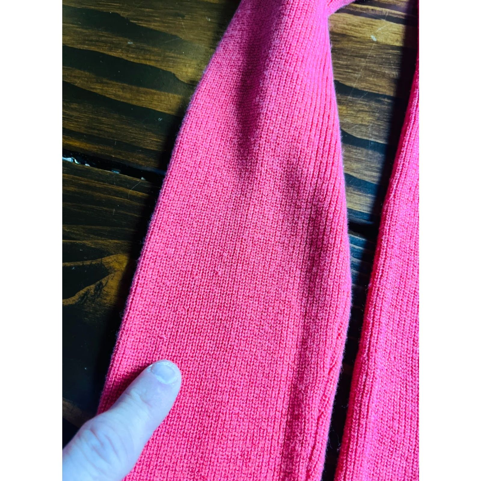 Talbots Talbots Sweater Women's Size Medium Pullover Long Sleeve Salmon Pink Regular Fit Casual Vintage No N/A Size M / US 6-8 / IT 42-44 - 5 Thumbnail