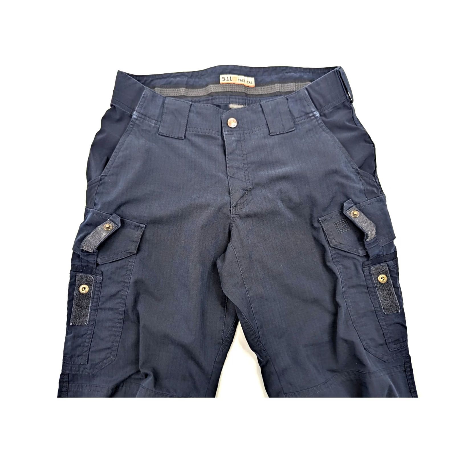 Vintage 5.11 Tactical Ripstop Cargo Pants Women 10 Regular Navy Blue Size 32" / US 10 / IT 46 - 6 Thumbnail