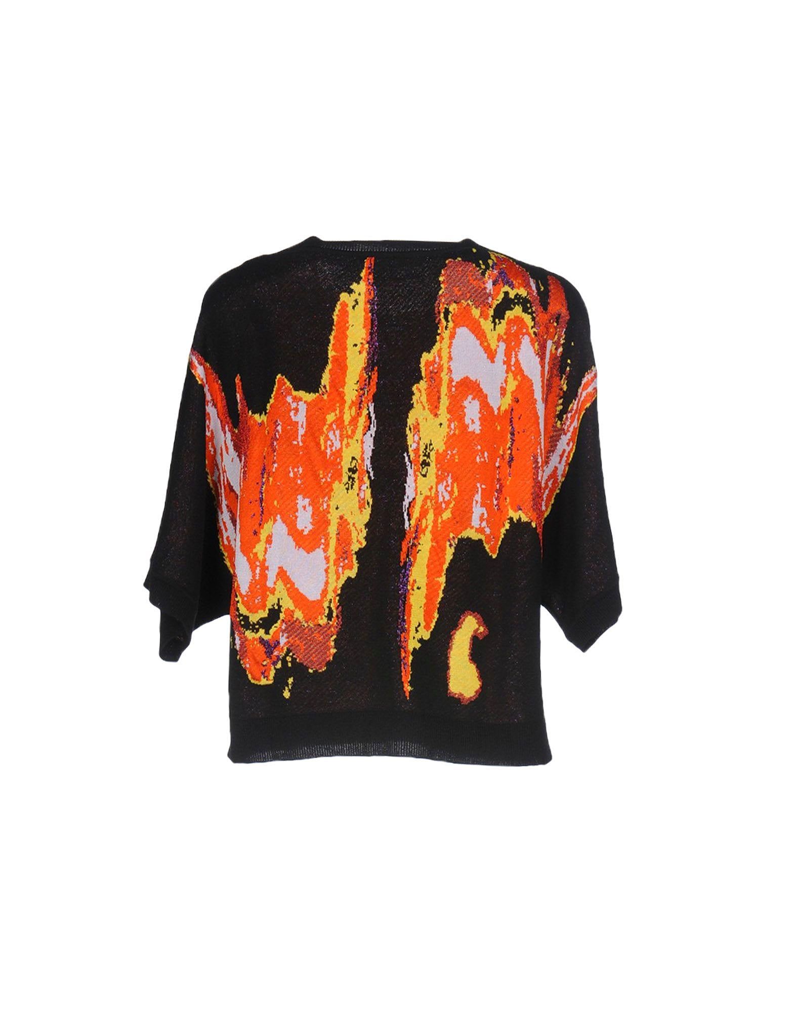Versace Versace Collection fire crop knit Size XS / US 0-2 / IT 36-38 - 2 Thumbnail