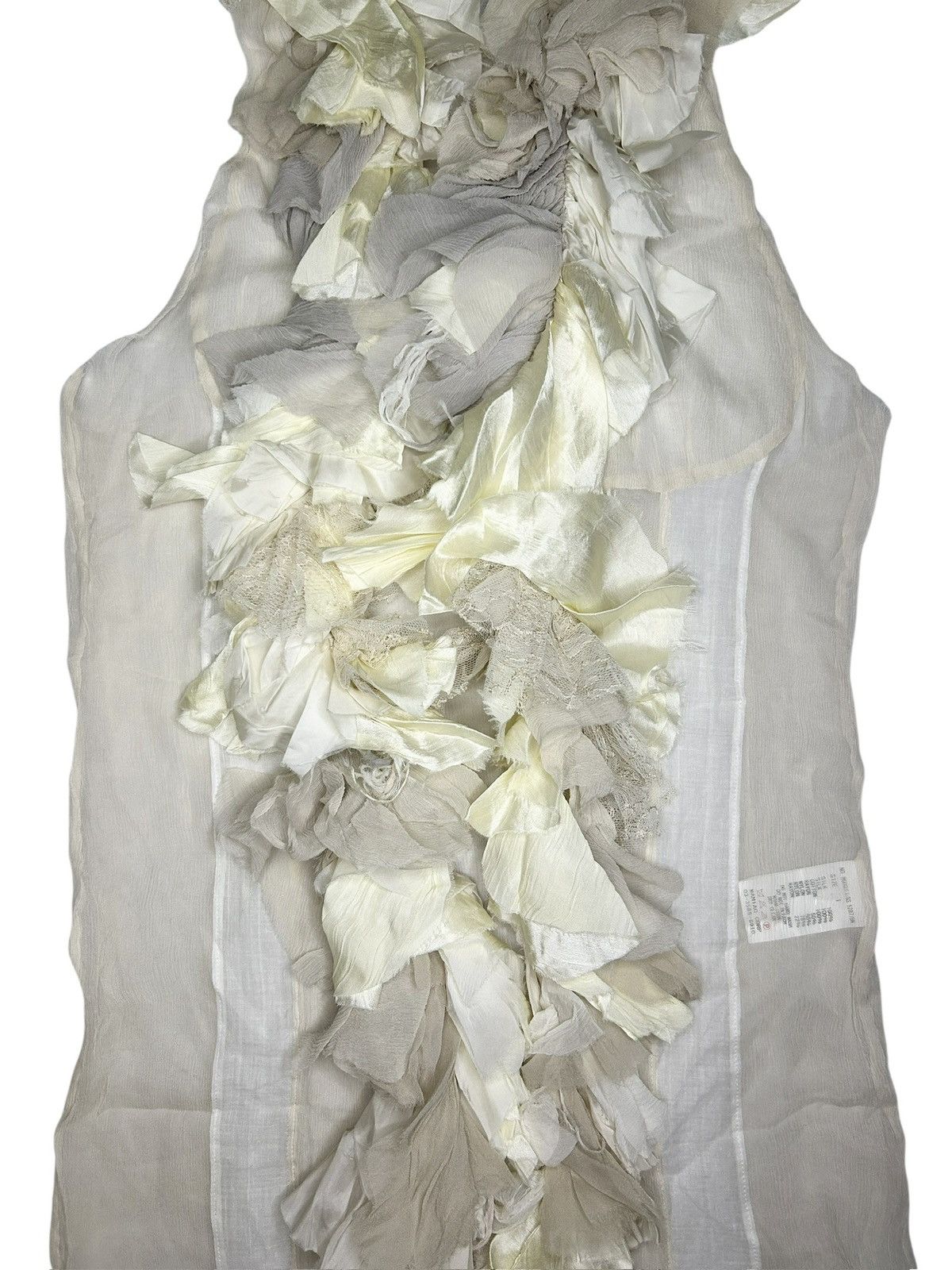 If Six Was Nine 00s If Six Was Nine Bouquet Sleeveless Shirt Size US XS / EU 42 / 0 - 3 Thumbnail