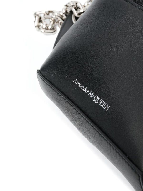 Alexander McQueen o1w1db10725 Size:OS/Biker Bumbag in Black Size ONE SIZE - 3 Thumbnail