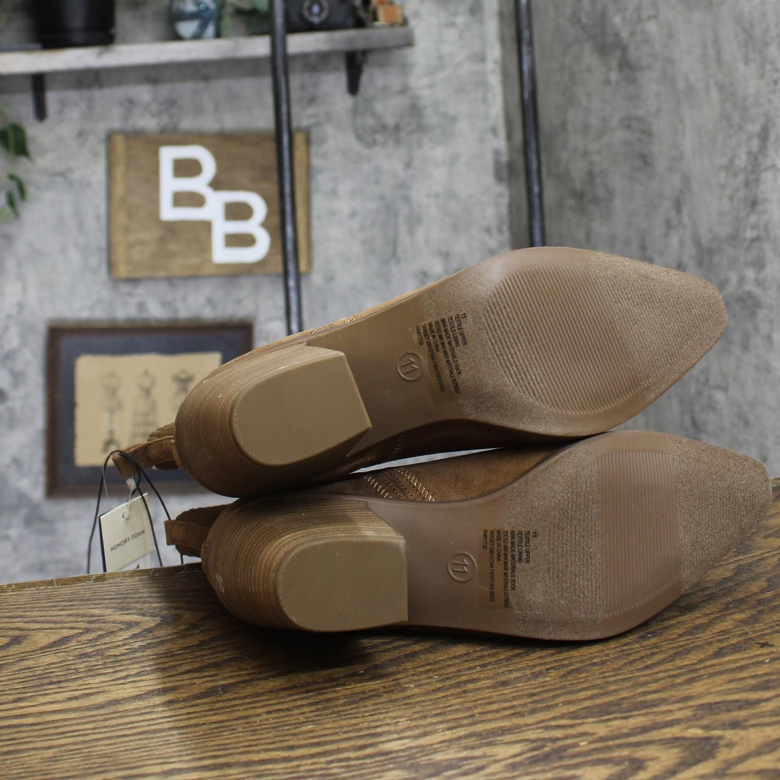Other Nwt Universal Thread Ankle Boots 88225814 Cognac Brown 11m Size US 11 / IT 41 - 5 Thumbnail
