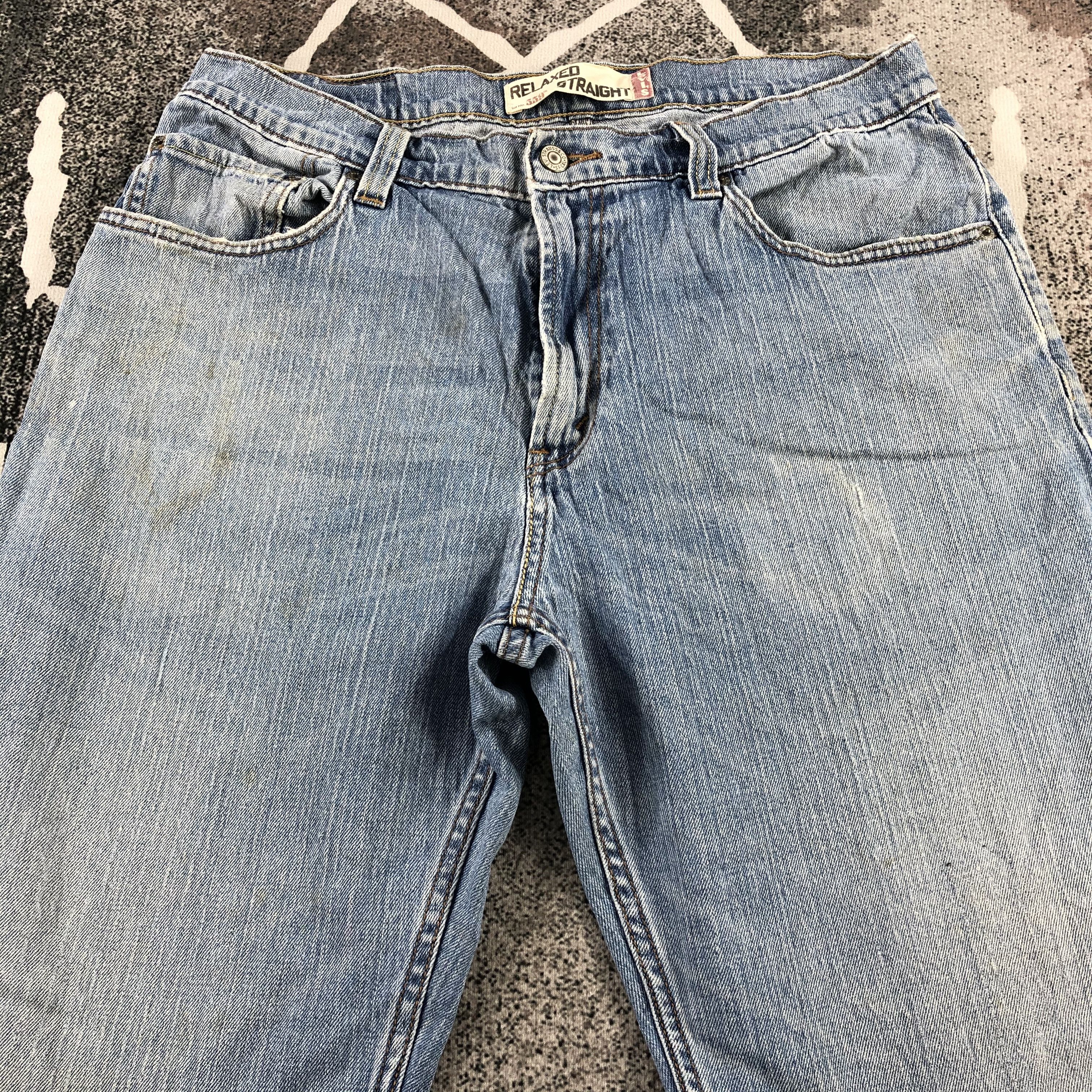 Levi's Vintage Levi's 559 Jeans Faded Blue Denim KJ1092 Size US 34 / EU 50 - 3 Thumbnail