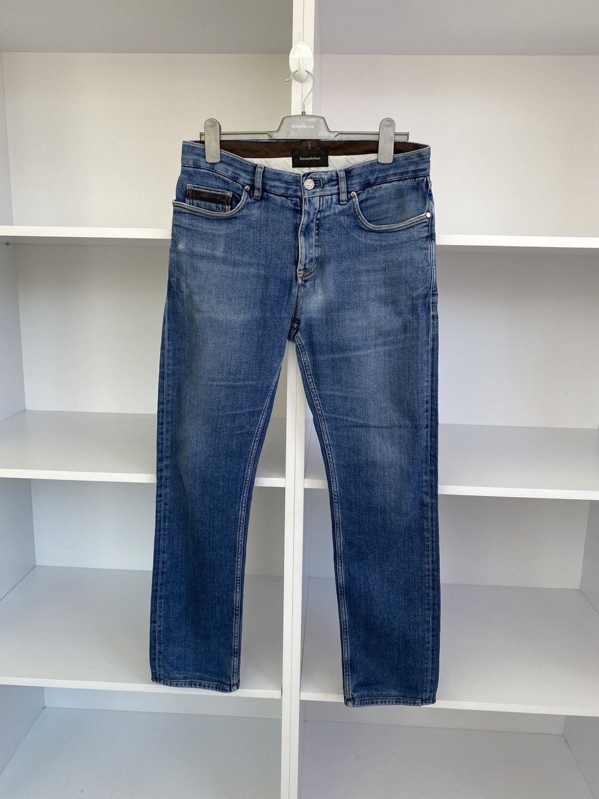 Ermenegildo Zegna Vintage Ermenegildo Zegna Denim Jeans Size US 33 - 1 Thumbnail