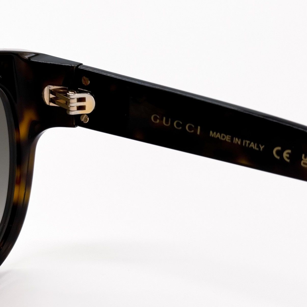 Gucci NEW GUCCI GG1409SK 002 ROUND BROWN GREY WOMEN SUNGLASSES Size ONE SIZE - 9 Thumbnail