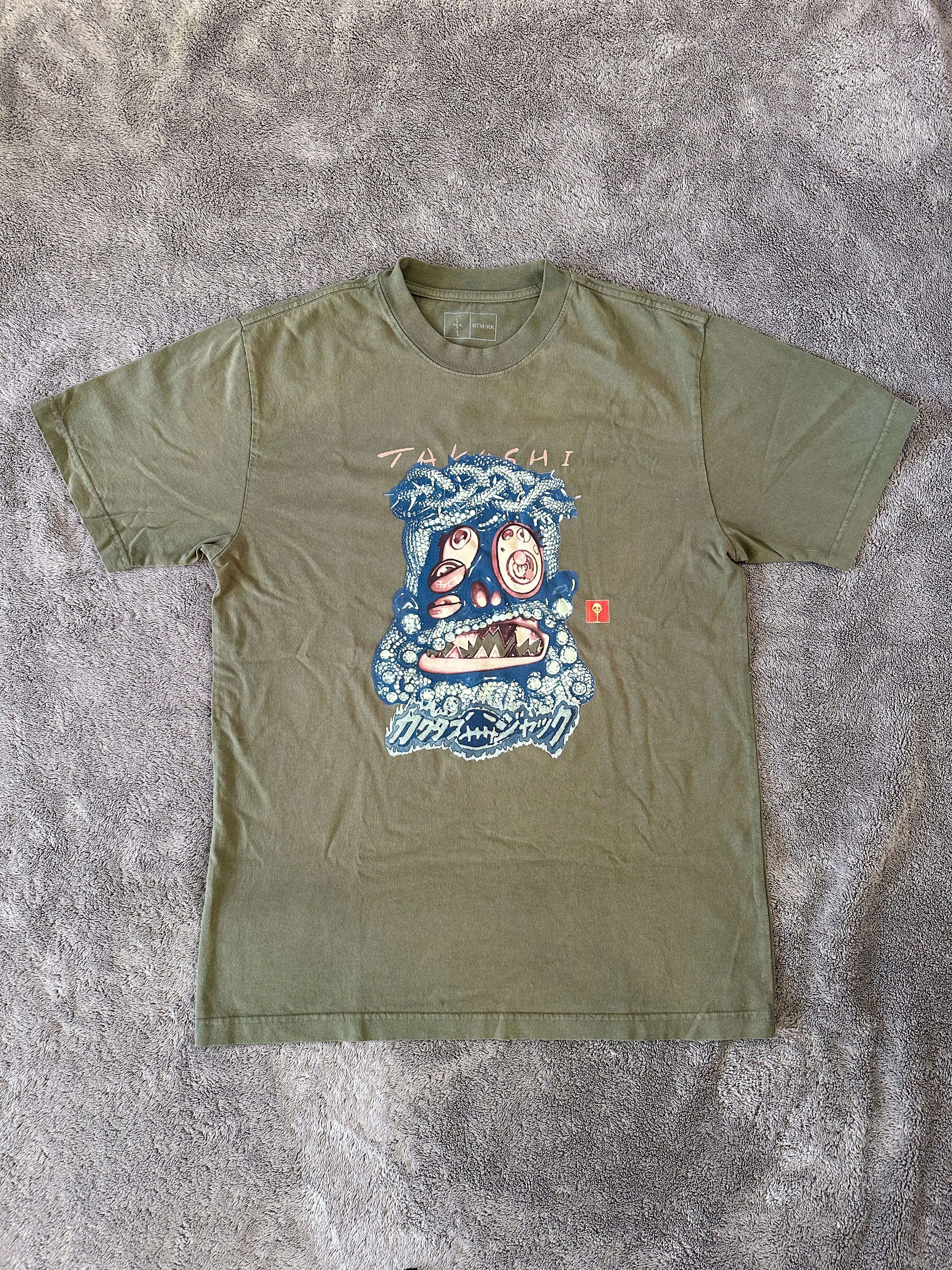 ミュージシャン TAKASHI MURAKAMI MELTED UTOPIA DREAM TEE Cactus Jack x Takashi Murakami Melted Utopia Dream Tee