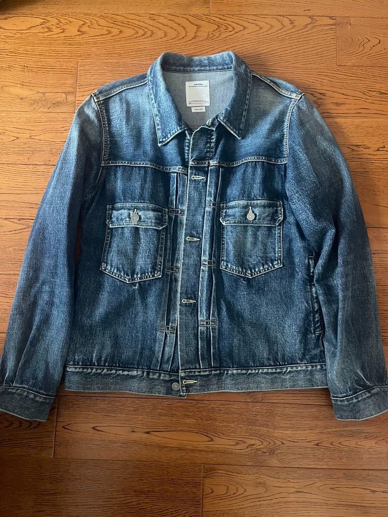 Visvim VISVIM 22SS 101 JKT DMGD-1001 | Grailed