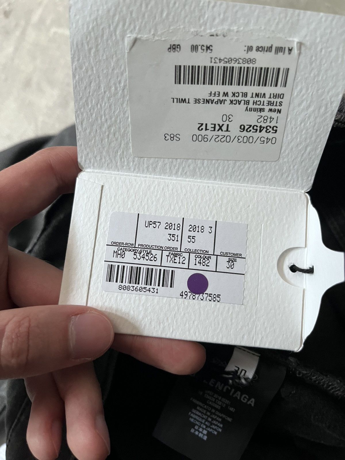 Balenciaga Balenciaga 2018 Skinny Jeans grey New with tag Size US 30 / EU 46 - 15 Thumbnail