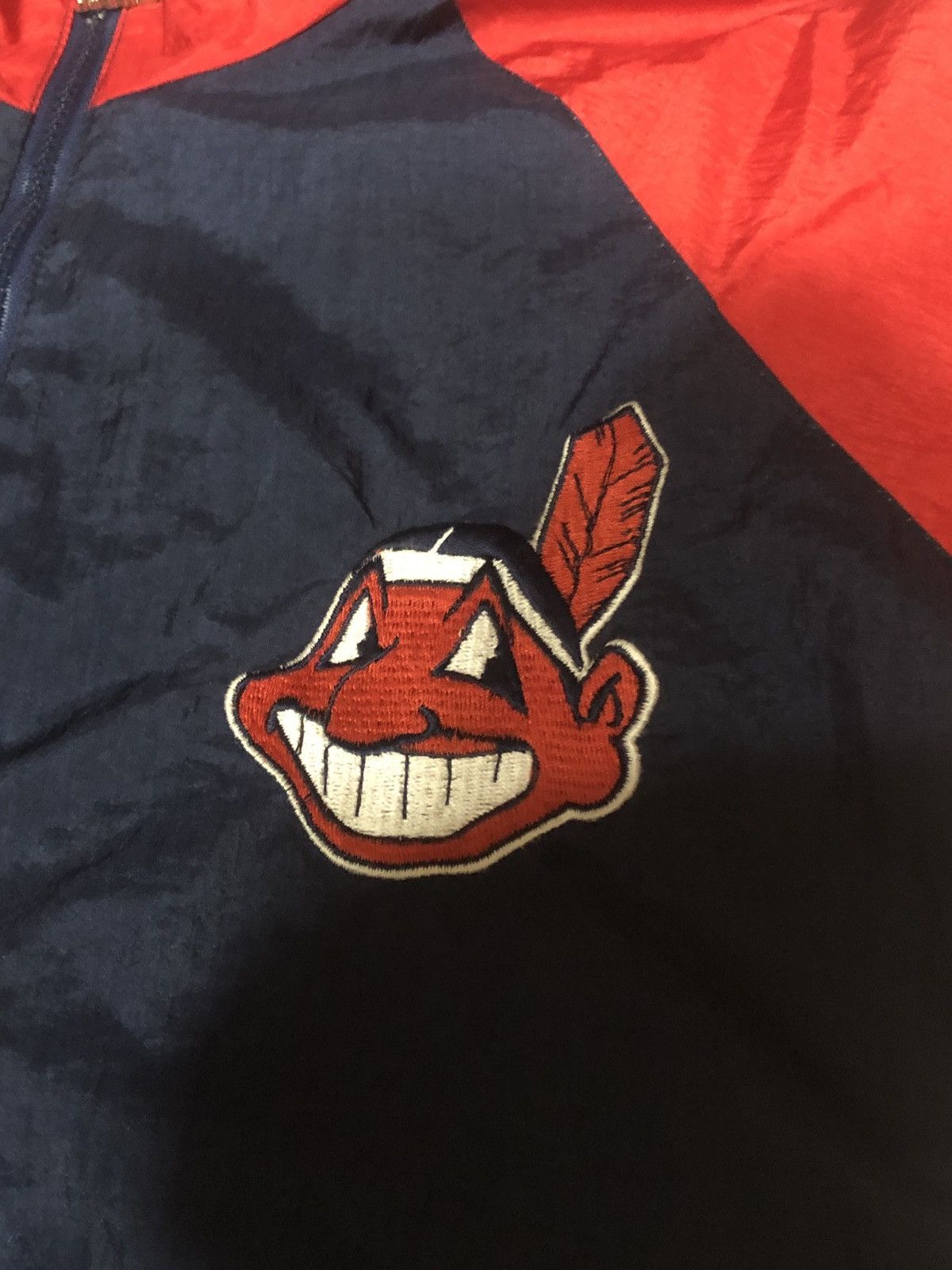 Starter Vintage Light Jacket Starter MLB Cleveland Indians Size US L / EU 52-54 / 3 - 4 Thumbnail