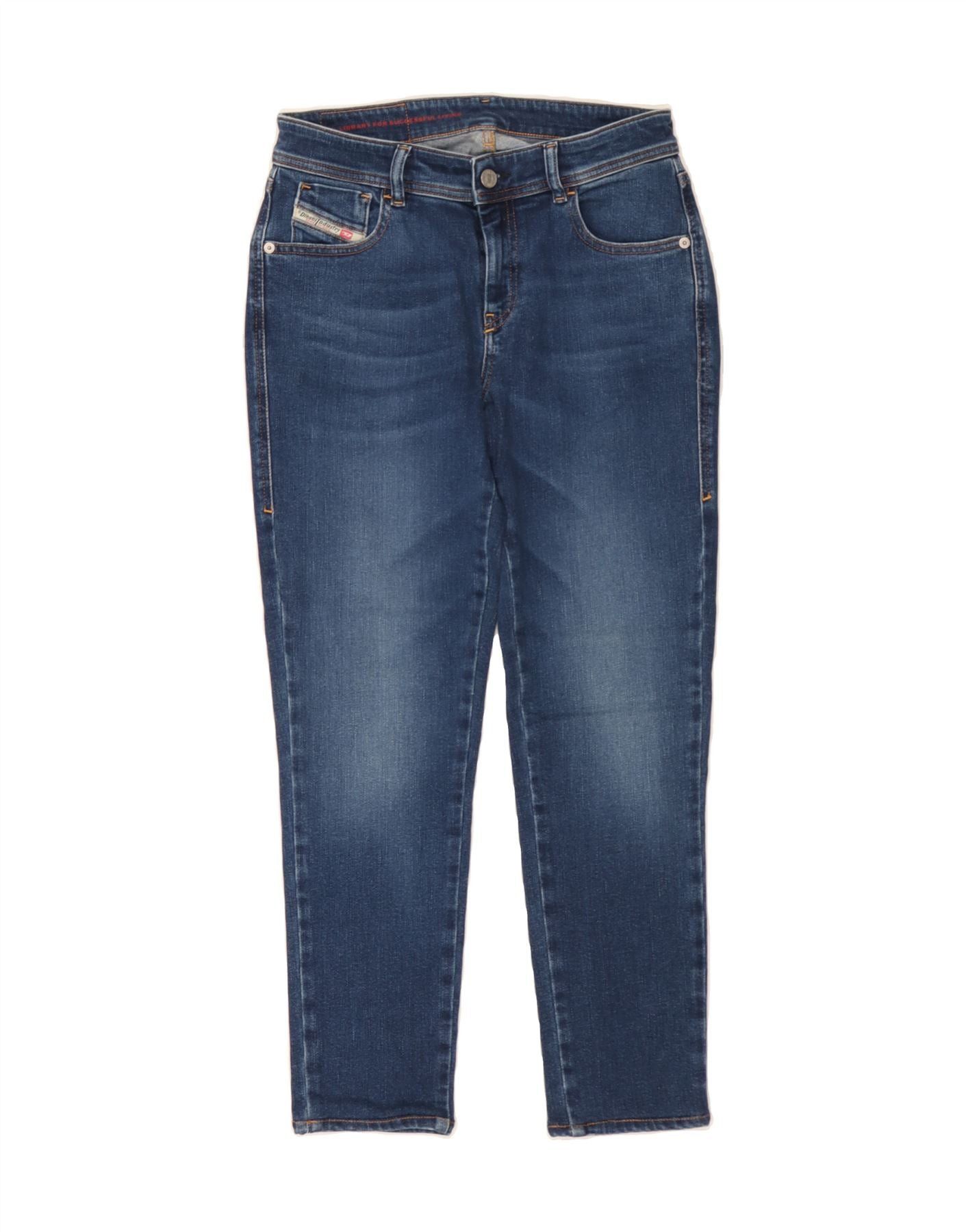 Diesel Womens Skinny Jeans W28 L26 Blue Cotton Size 42" / US 20 - 1 Thumbnail