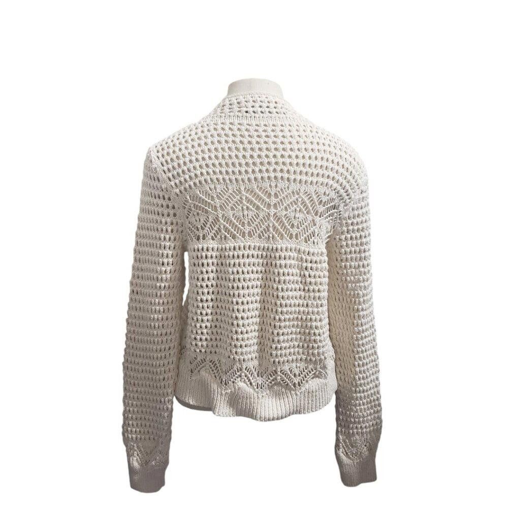 Mango CT1946 MNG Mango Open Stitch Long Sleeve Sweater M Size M / US 6-8 / IT 42-44 - 5 Thumbnail