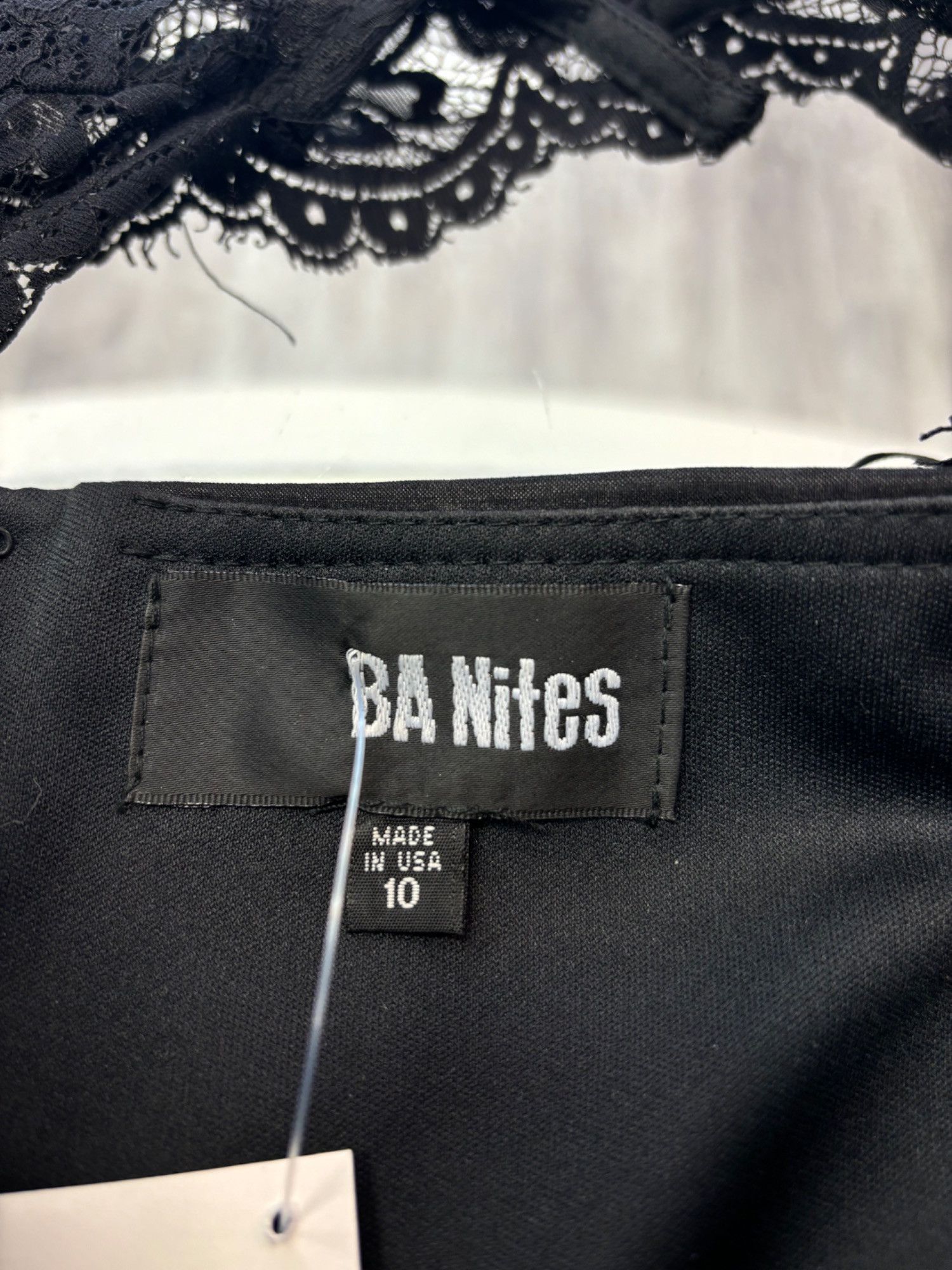 Other 10 Y2k BA Nites Black Dress Size L / US 10 / IT 46 - 3 Thumbnail