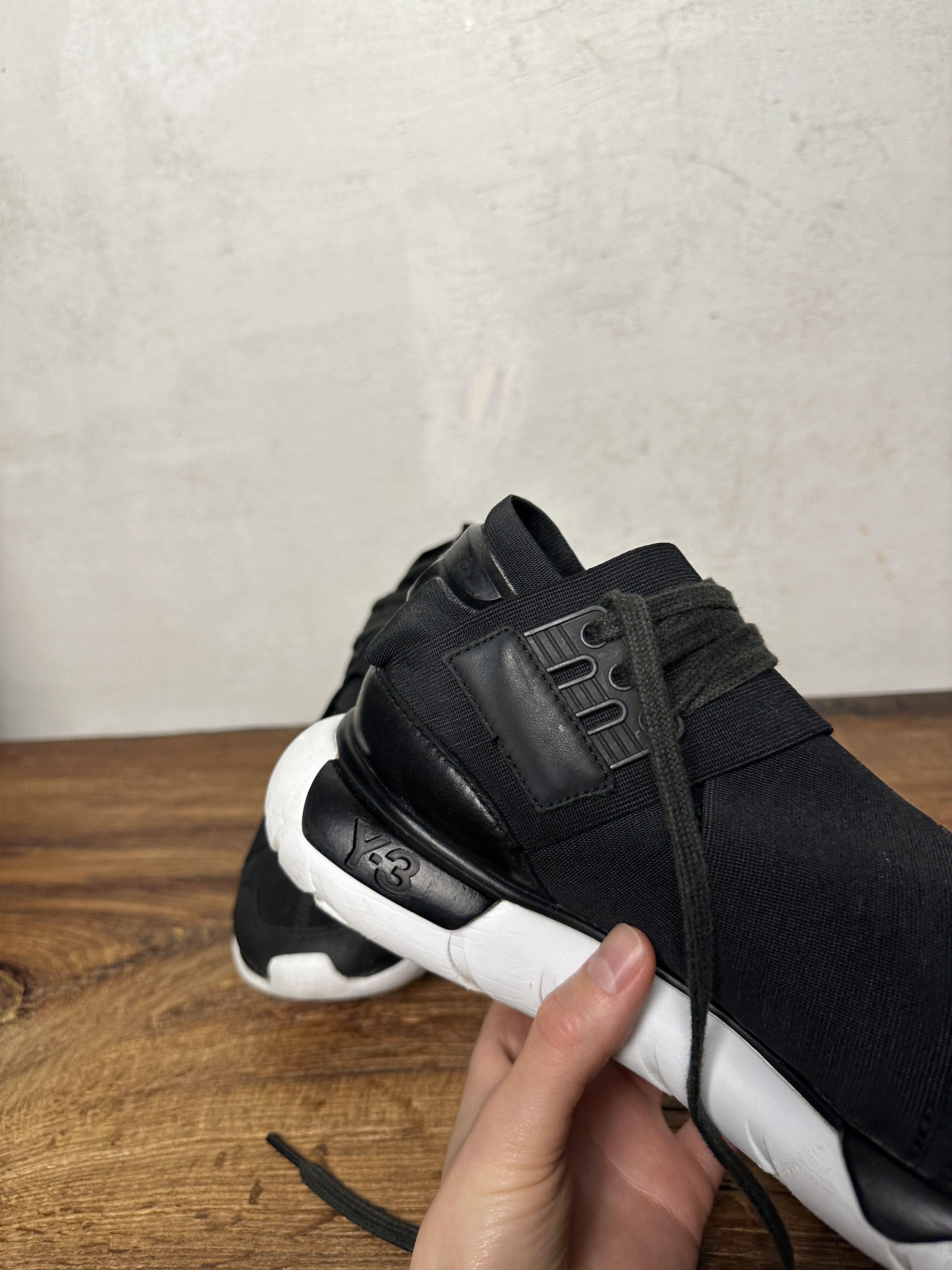 Adidas Y-3 Qasa High Core Black Size US 8 / EU 41 - 8 Thumbnail