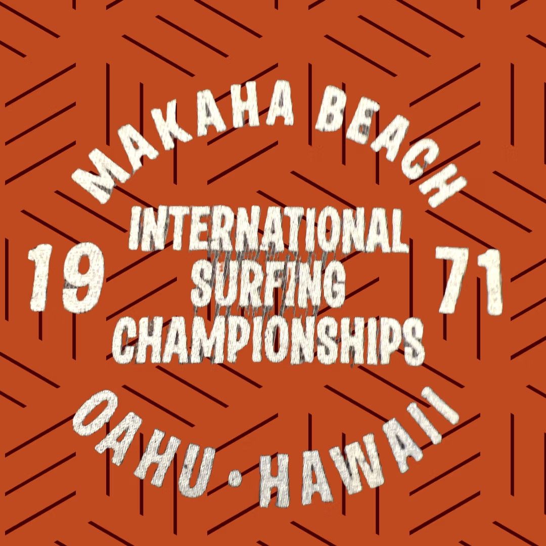 Vintage VINTAGE Malibu Shirts Makaha Beach International Surfing Championships Oahu HI 1971 SHIRT Small Gray Mens S Graphic Tee Hawaii 1970s Size US S / EU 44-46 / 1 - 1 Thumbnail