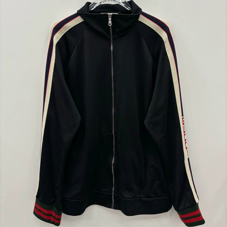 Gucci Gucci Size XXXL Black and red color-blocked webbing logo s Size US XXL / EU 58 / 5 - 1 Thumbnail