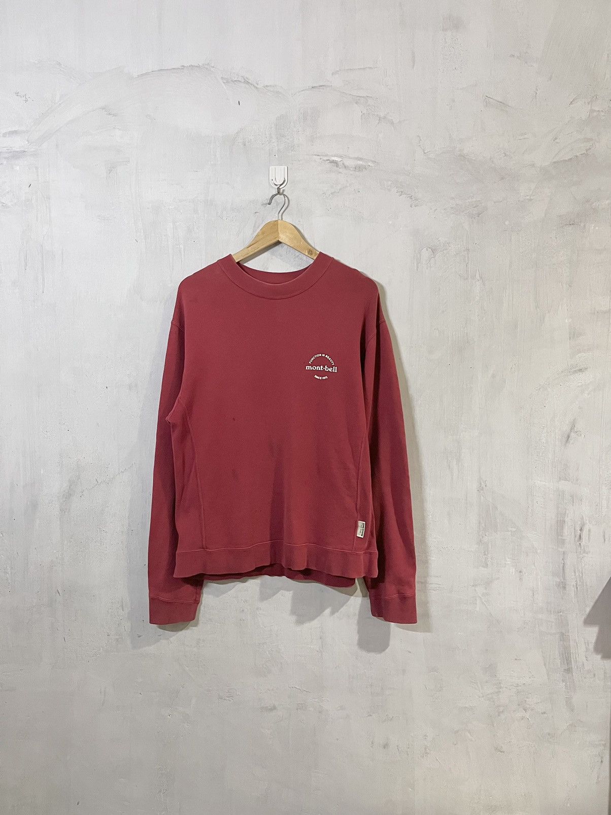 Montbell Vtg Mont-Bell Sweatshirt Japan Size US L / EU 52-54 / 3 - 1 Thumbnail