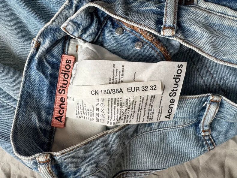 Acne Studios acne studios Light blue jeans 2506-Nextarrow Size US 32 / EU 48 - 4 Thumbnail