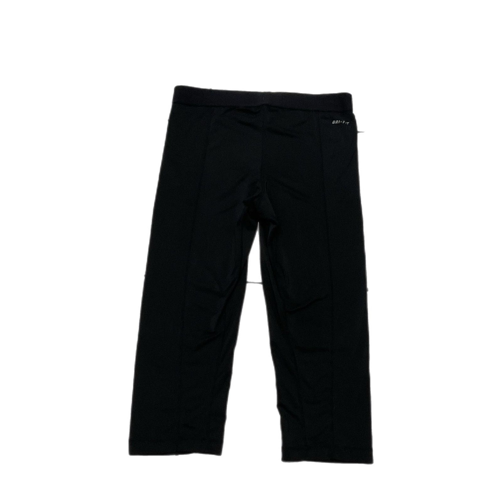 Nike Nike Pro Dri-FIT Black Cropped Leggings Size 26" / US 2 / IT 38 - 2 Thumbnail
