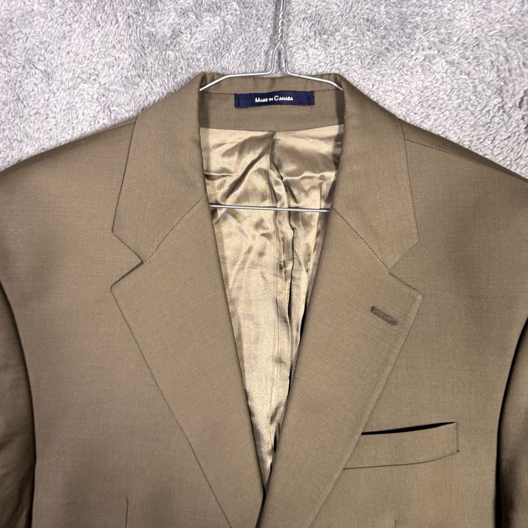 Ralph Lauren Ralph Lauren Blazer Men 40S Sport Coat Brown Wool Cashmere Tweed Notch Lapel Jacket Bedazzled? (Note: The previous line was truncated.) Size 40R - 4 Thumbnail
