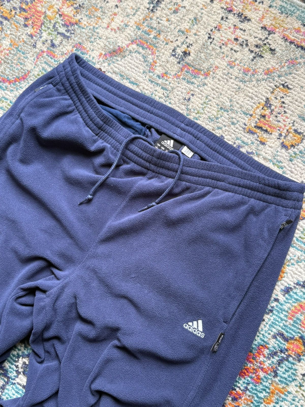 Adidas Vintage Adidas Fleece Track Pants Size US 36 / EU 52 - 3 Thumbnail