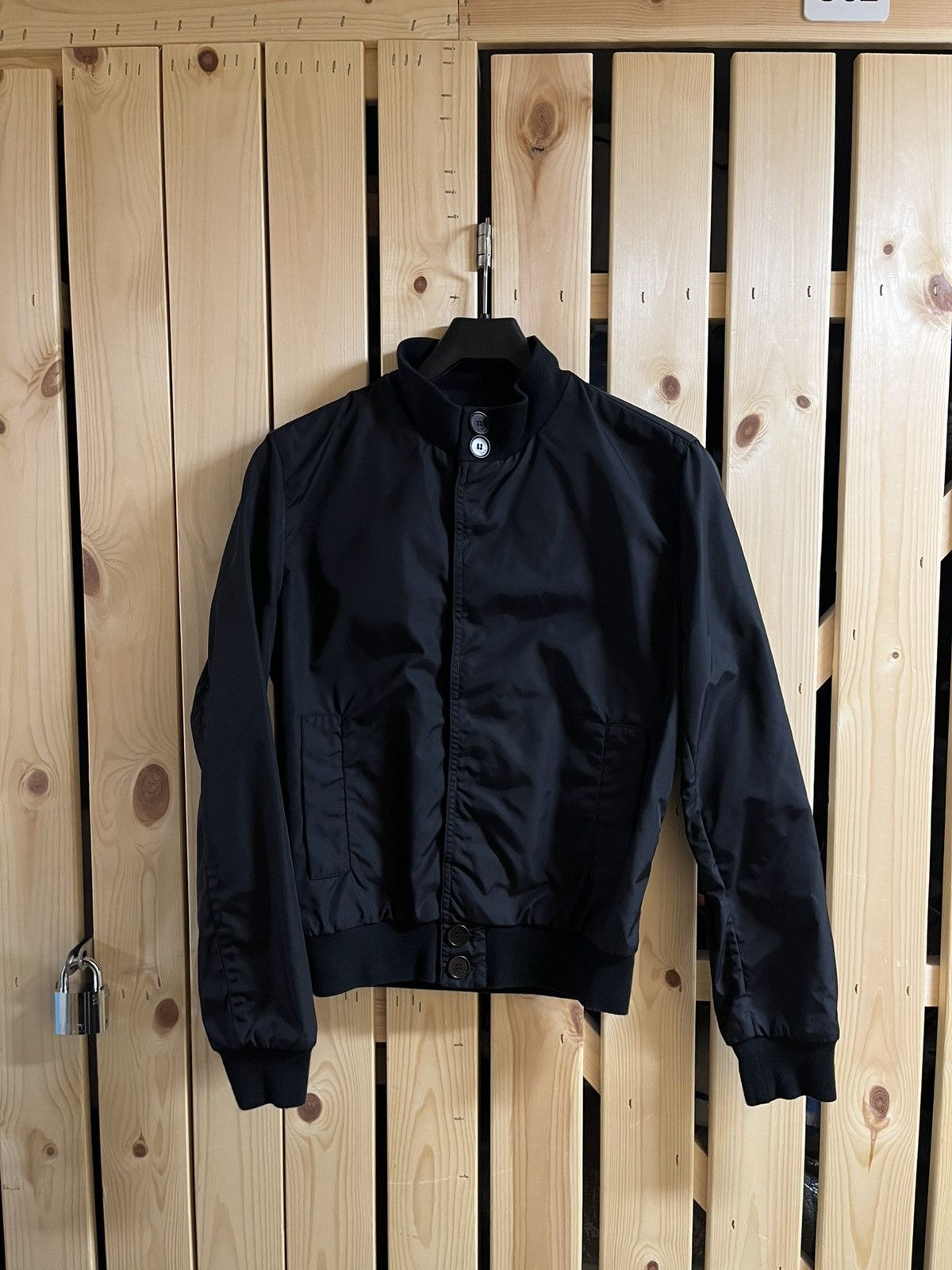 Raf by Raf Simons RAF by Raf Simons Cropped Button Bomber Jacket Size US S / EU 44-46 / 1 - 2 Thumbnail