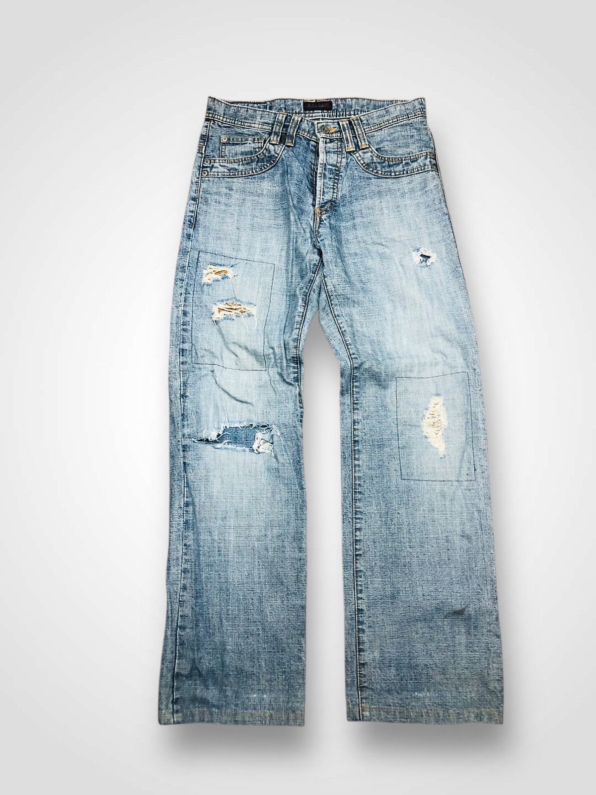Morgan Homme Morgan Homme Distressed Jeans (33) Size US 30 / EU 46 - 1 Thumbnail