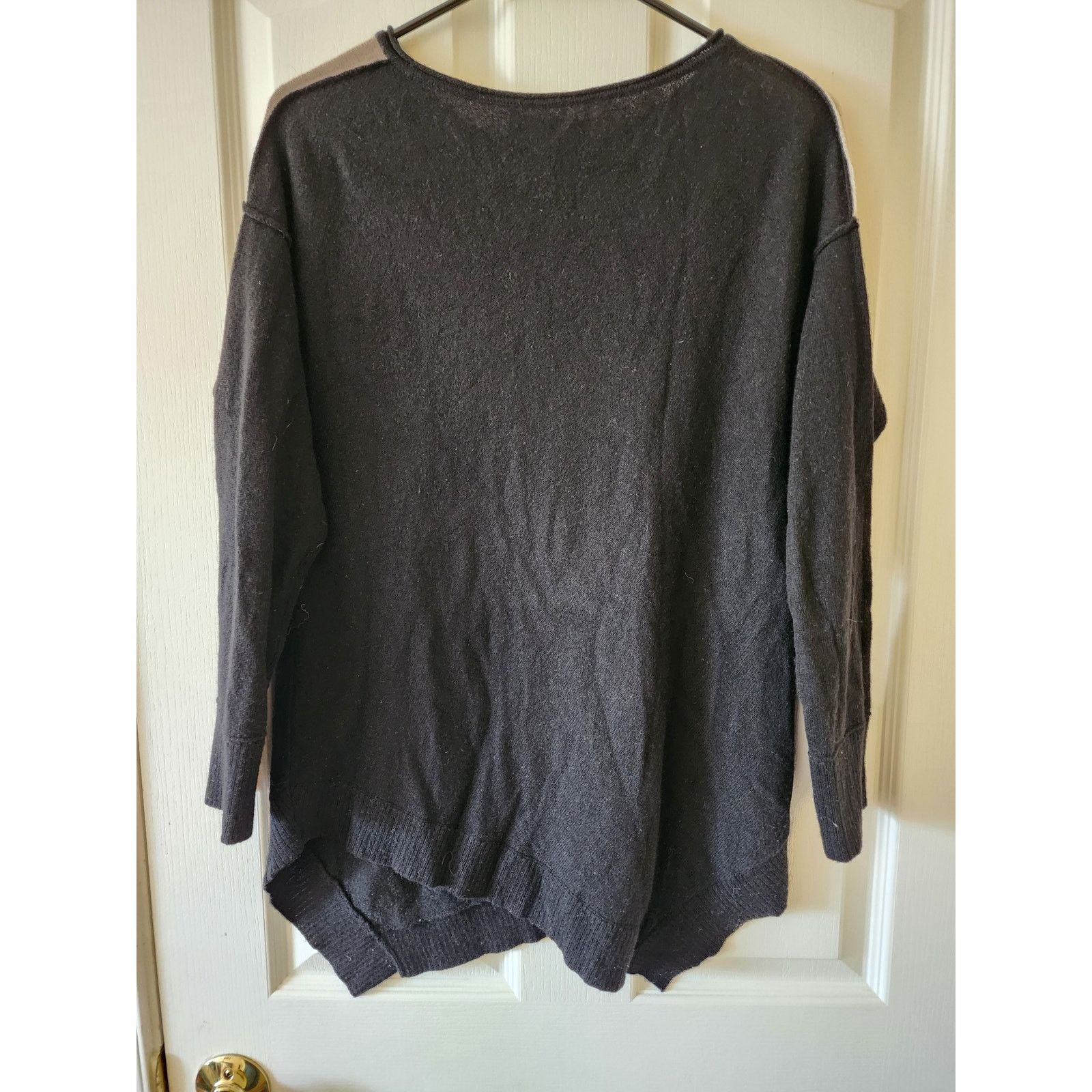 Other Zoe Couture 100% Cashmere Asymmetrical Colorblock Sweater S Size S / US 4 / IT 40 - 2 Thumbnail