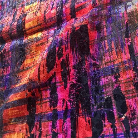 Vintage Vintage Neon Long Scarf Size ONE SIZE - 3 Thumbnail
