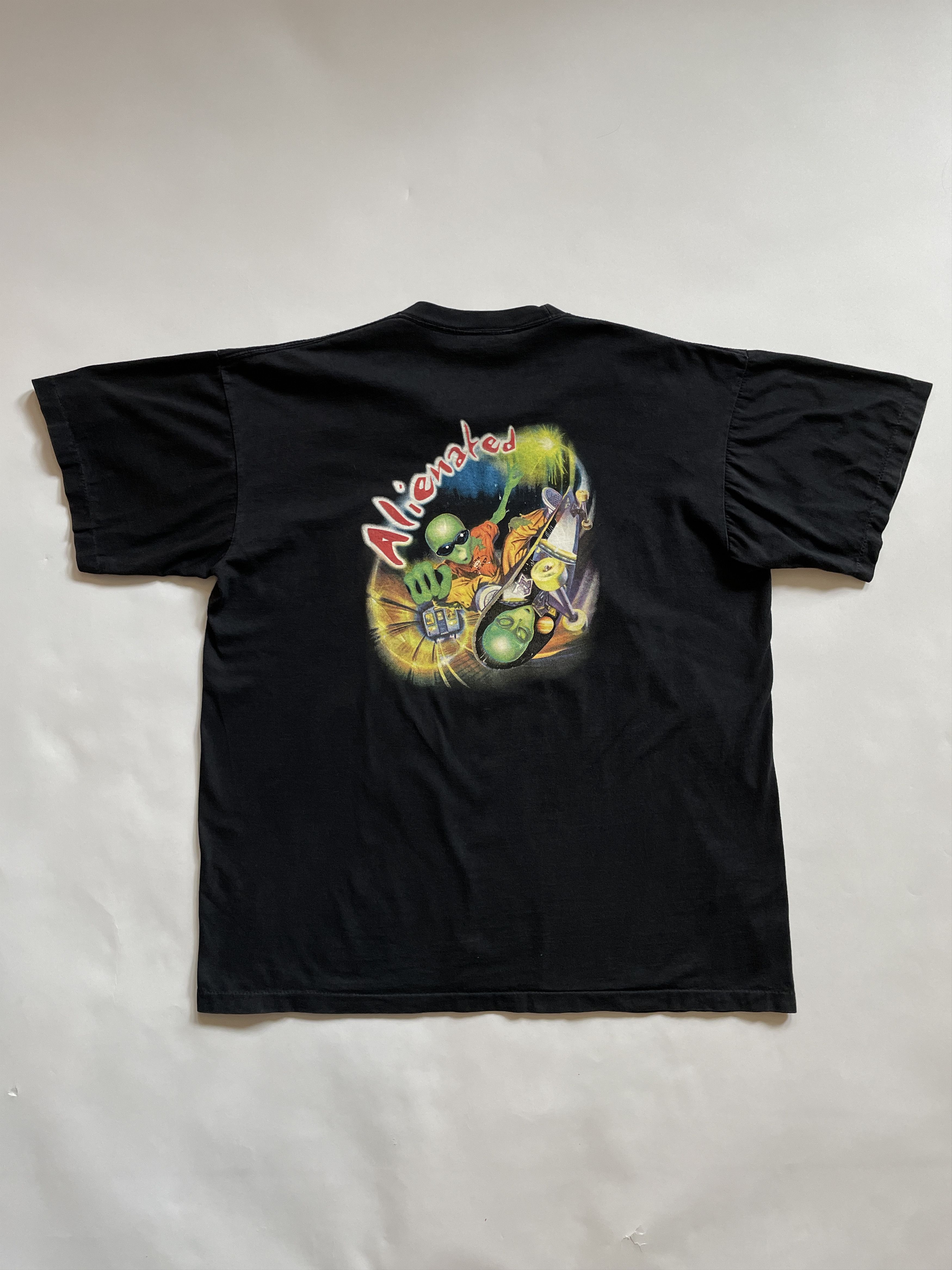 Alien Workshop 1990s Alien Workshop Dennis Rodman Skate T-Shirt Size US XL / EU 56 / 4 - 3 Thumbnail