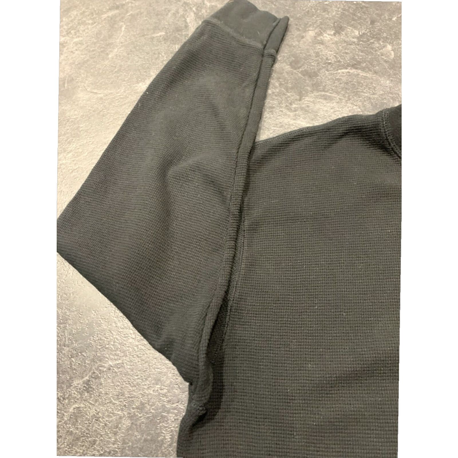 Polo Ralph Lauren Polo Ralph Lauren Sleepshirt Mens XL Black Long Sleeve Thermal Waffle Knit Cotton Blend Size US XL / EU 56 / 4 - 5 Thumbnail