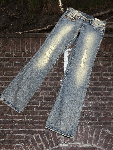 Diesel × Vintage Vintage Y2K Diesel jeans denim faded stretwear style size 28 Size 28" / US 6 / IT 42 - 1 Thumbnail