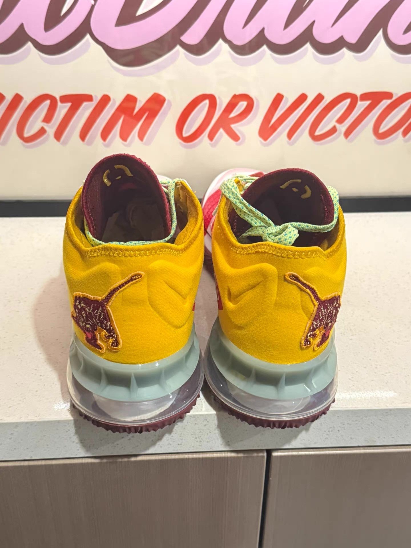 Nike Nike LeBron 18 "Son of Crimson" basketball shoes。 Ｑ20 Size US 14 / EU 47 - 3 Thumbnail