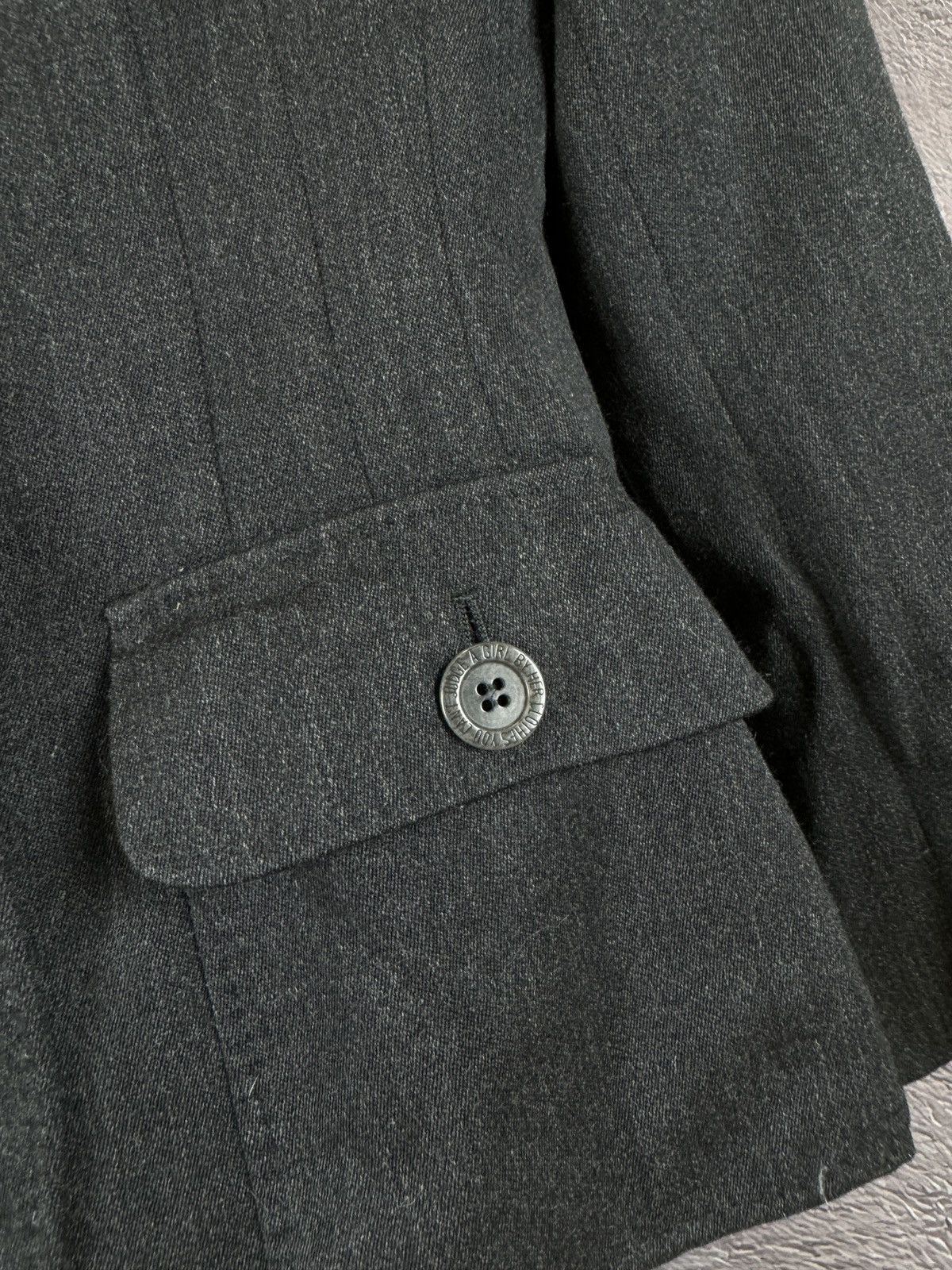Moschino Moschino Cheap and Chic gray wool skirt suit made in Italy Size M / US 6-8 / IT 42-44 - 8 Thumbnail