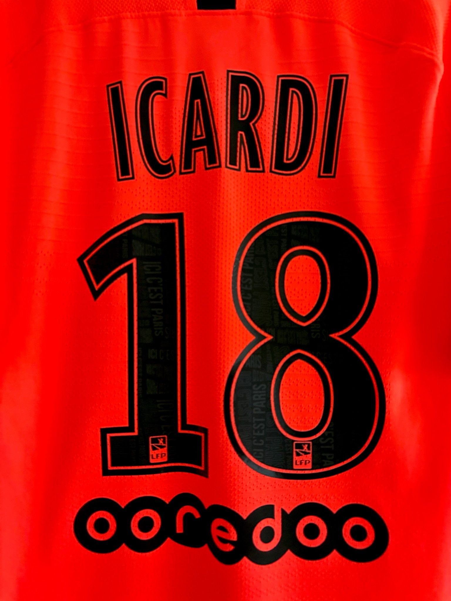 Jordan Brand PSG 2019/20 Away - Icardi 18 - Authentic Player Version Size US L / EU 52-54 / 3 - 14 Thumbnail