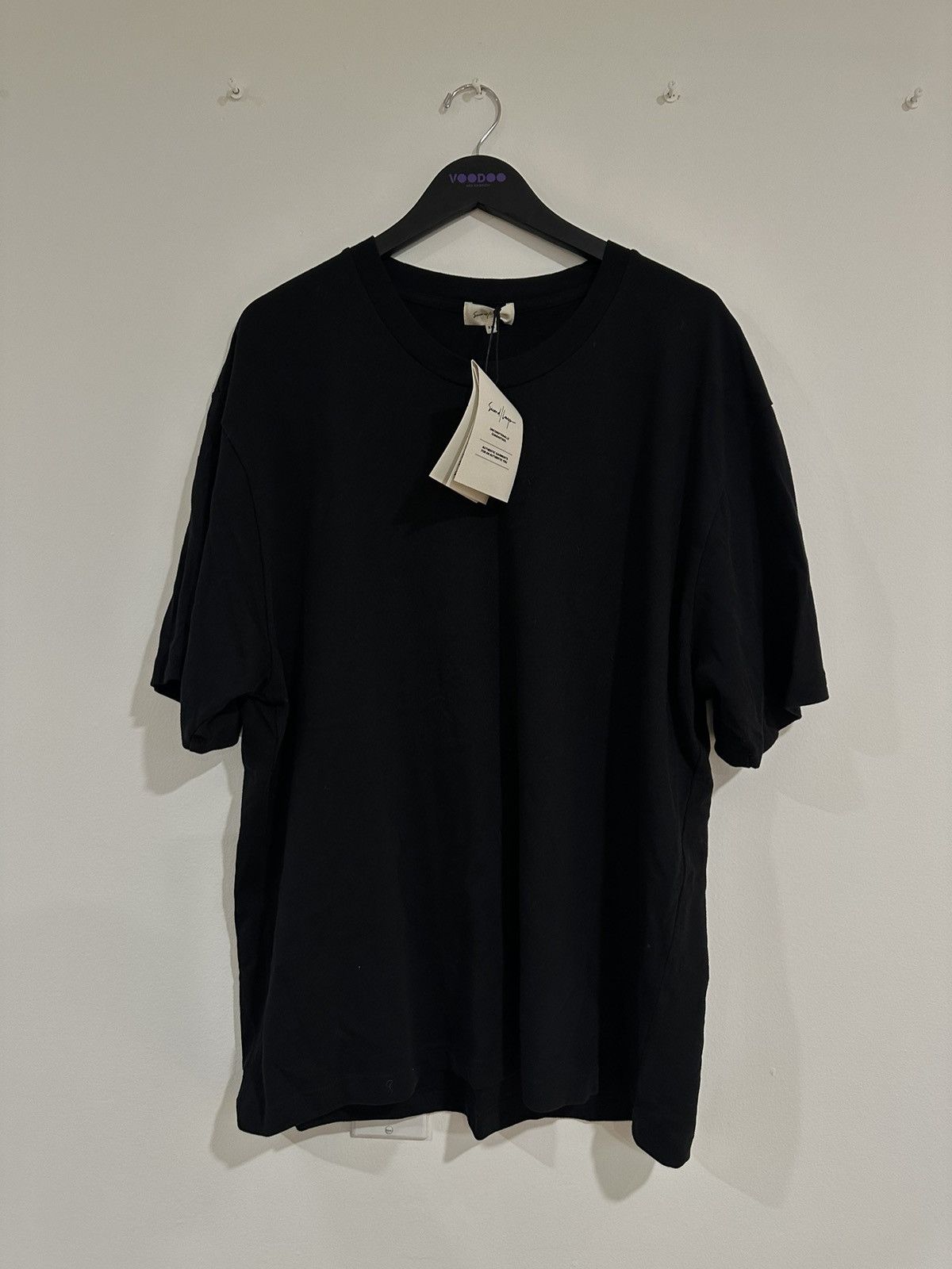 image of Secondlayer Second/layer Black Tee, Men's (Size 2XL)