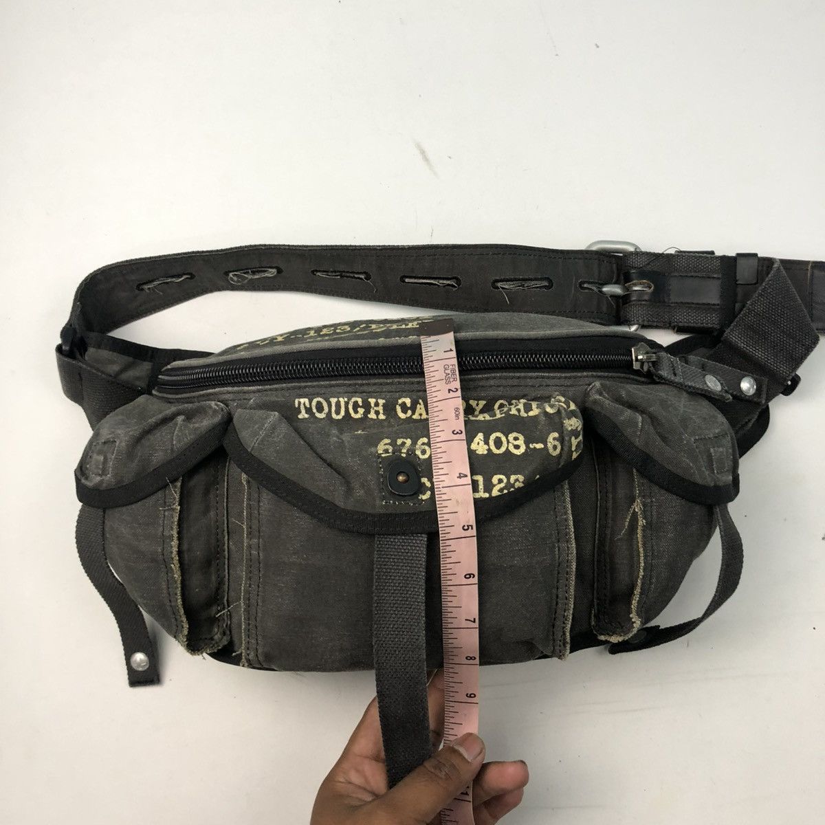 Japanese Brand ‼️YES‼️ TOUGH JEANSMITH MILITARY CROSSBODY WAISTBAG Size ONE SIZE - 15 Thumbnail