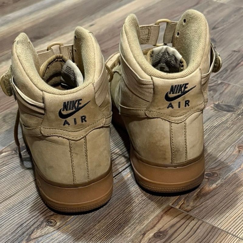 Nike Nike Air Force One AF1 High Pre Womens Size 12 US 654440-200 Size US 12 / IT 42 - 5 Thumbnail